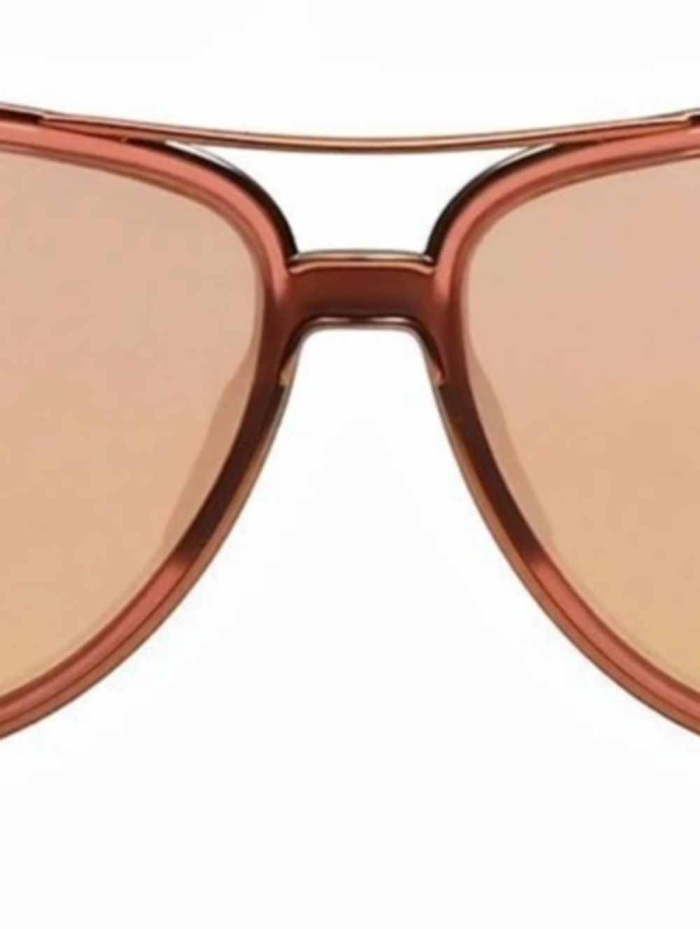 Oakley Split Time Aviator Sunglasses with Rose Gold Lenses